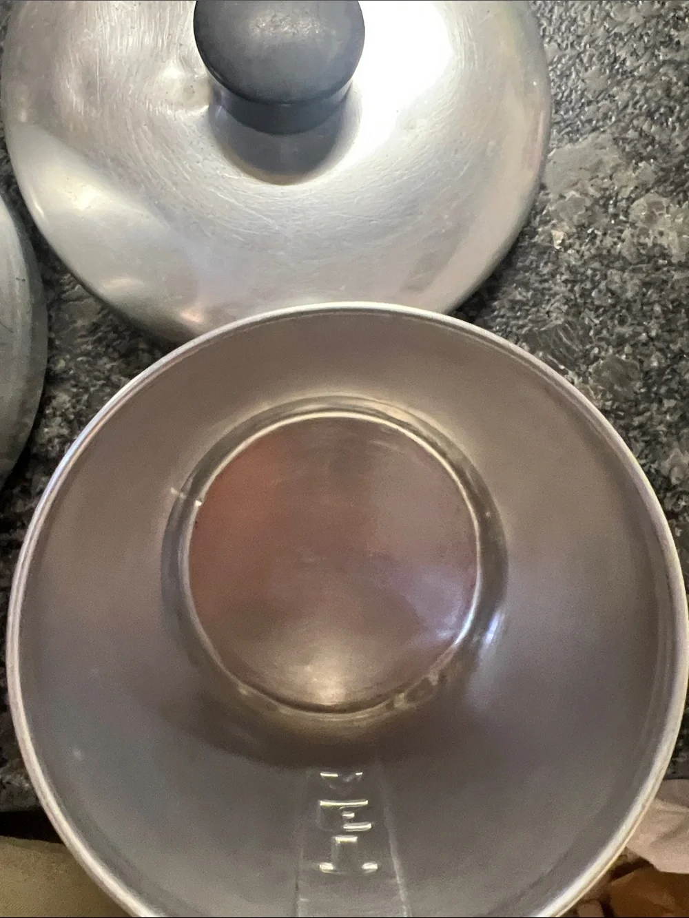 Vintage Aluminum Flour, Coffee & Tea Canister Set with free vintage scoop